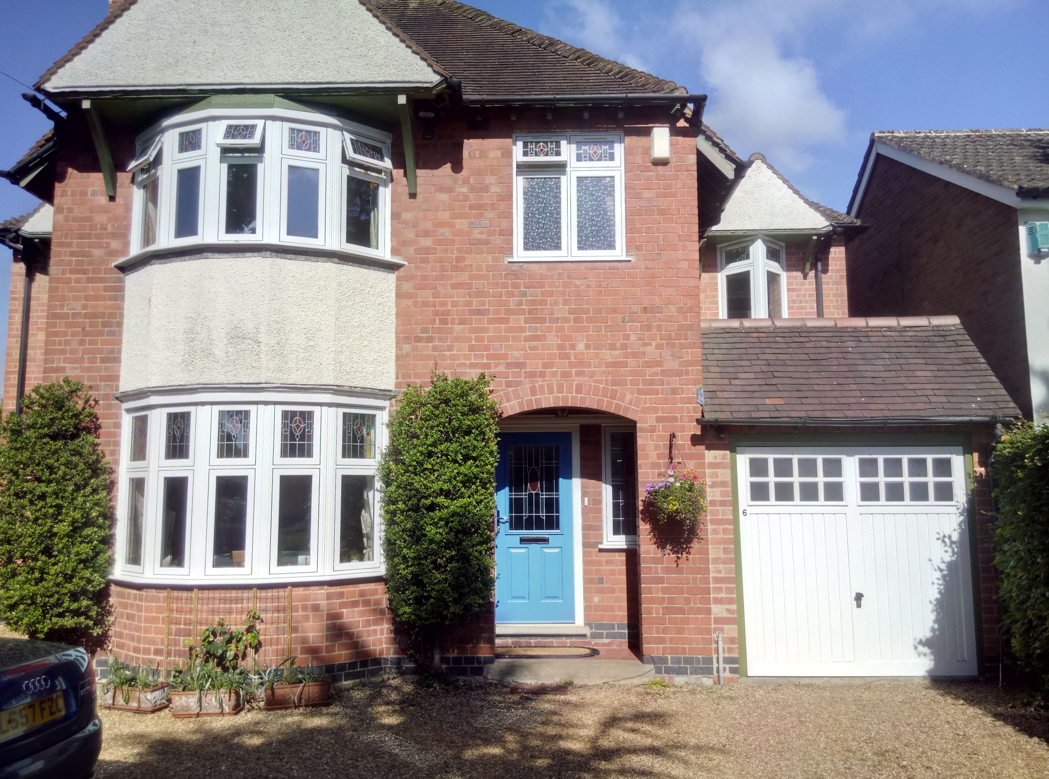 Flush Sash Windows Composite door Warwickshire