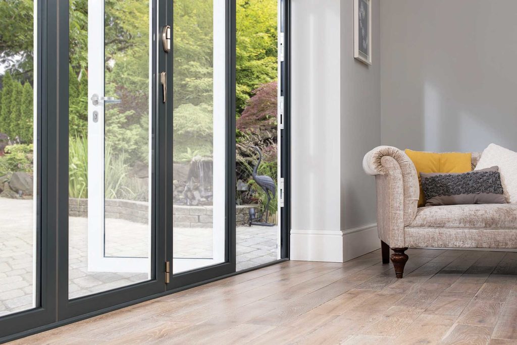 aluminium bifold doors royal leamington spa