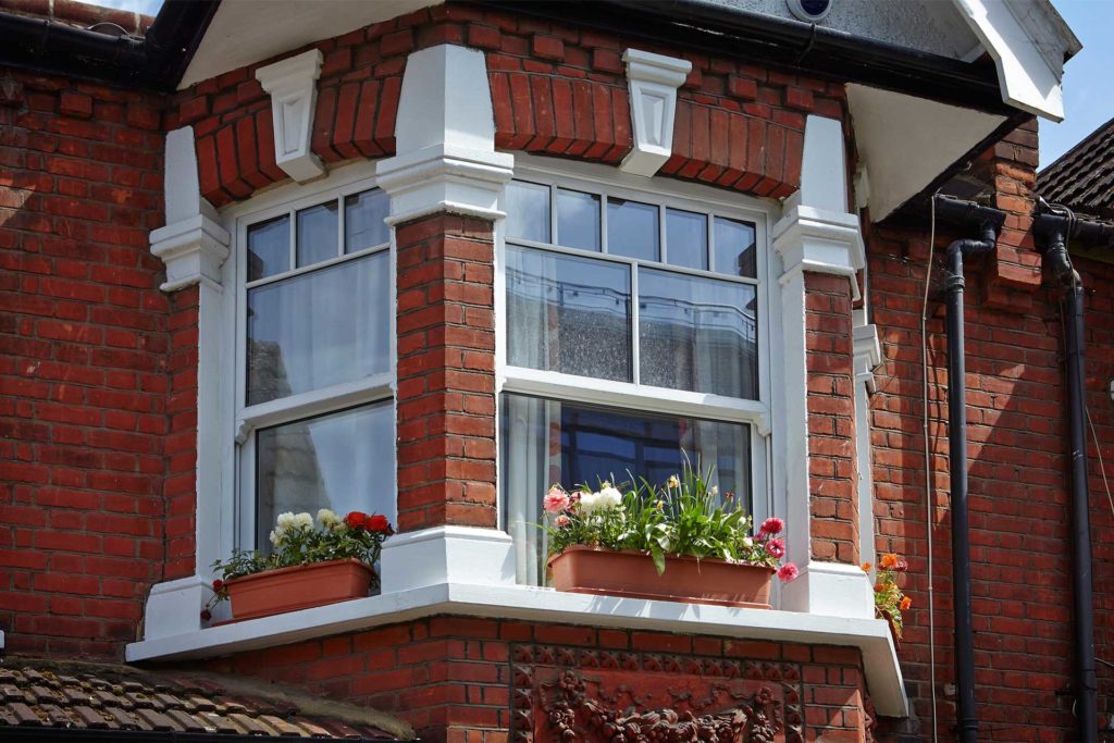 uPVC double glazed sash windows Royal Leamington Spa