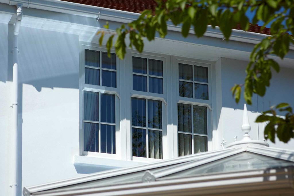 uPVC sliding sash windows Royal Leamington Spa