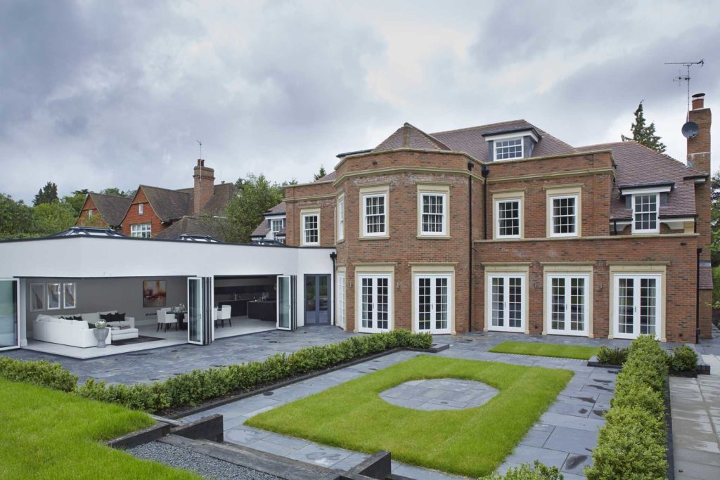 grey bifolding doors kenilworth