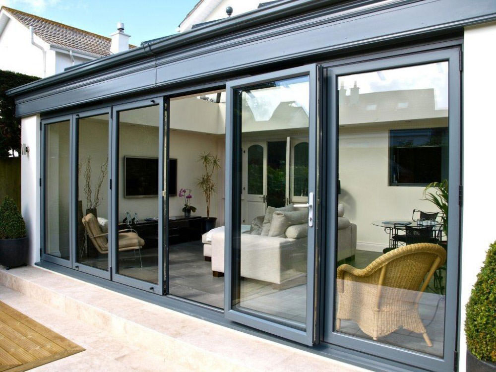 bespoke aluminium bifold doors evesham